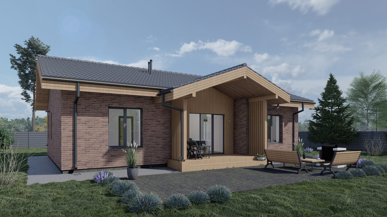 Проект эконом дома